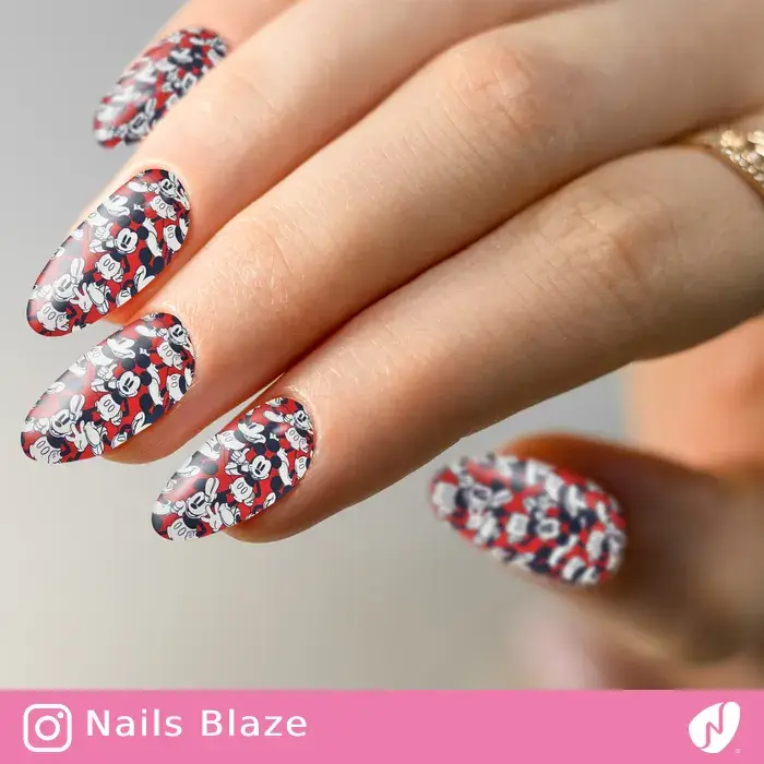 Mickey Mouse | Cartoon Nails - NB3